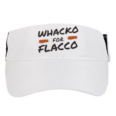 Whacko For Flacco Cleveland Joe Flacco Adult Drive Performance Visor