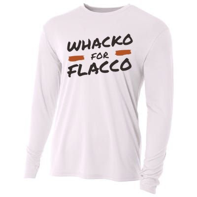 Whacko For Flacco Cleveland Joe Flacco Cooling Performance Long Sleeve Crew