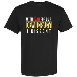 With Fear For Our Democracy Garment-Dyed Heavyweight T-Shirt