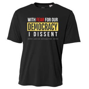 With Fear For Our Democracy Cooling Performance Crew T-Shirt