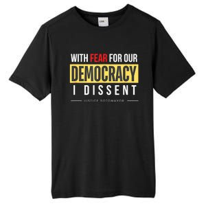 With Fear For Our Democracy Tall Fusion ChromaSoft Performance T-Shirt