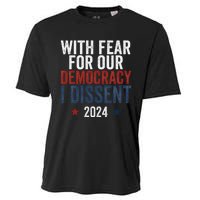 With Fear For Our Democracy Bold Statement Cooling Performance Crew T-Shirt