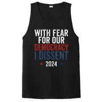 With Fear For Our Democracy Bold Statement PosiCharge Competitor Tank