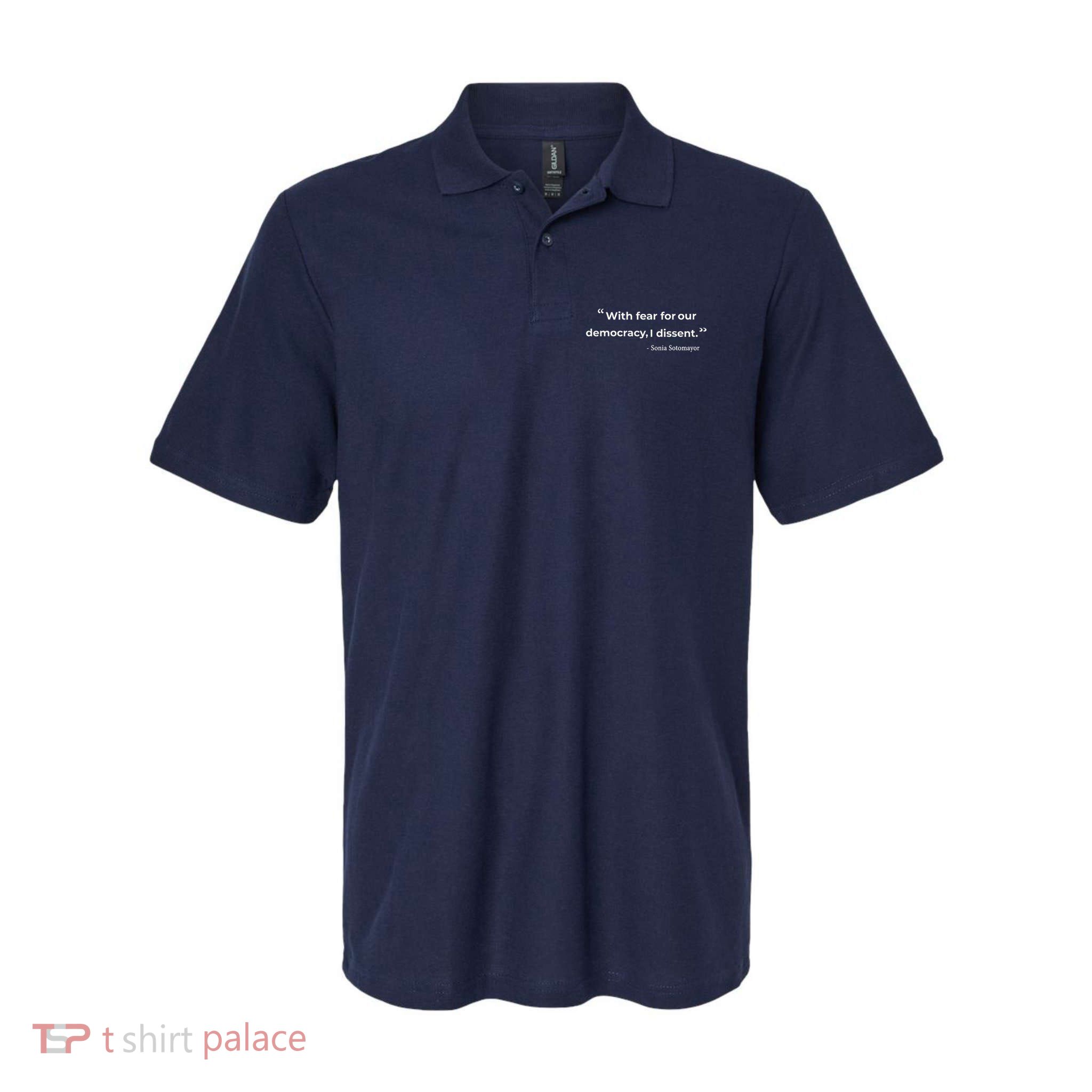 With Fear For Our Democracy I Dissent Sonia Sotomayor Quote Polo