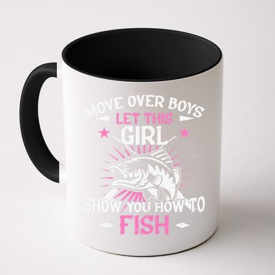 Womens Funny Fishing Let This Show You How To Fish Mug