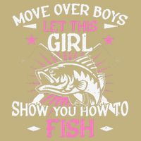 Womens Funny Fishing Let This Show You How To Fish Cooling Performance Crew T-Shirt