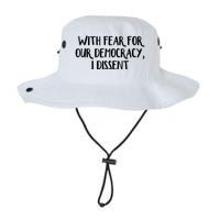 With Fear For Our Democracy I Dissent Trending Design Legacy Cool Fit Booney Bucket Hat