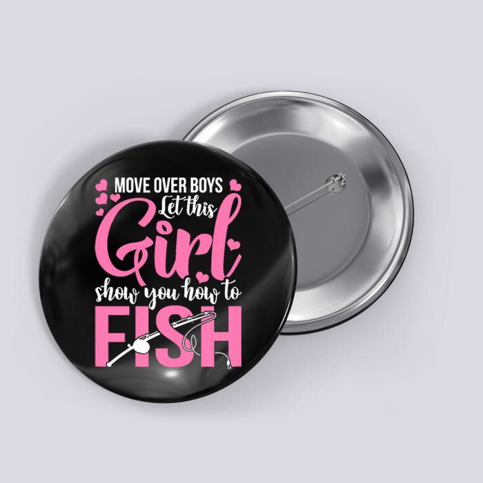 Wo Fishing for Girl Fish Bass Fishing Button