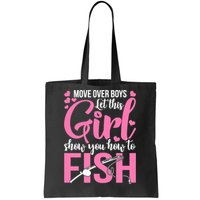 Wo Fishing for Girl Fish Bass Fishing Tote Bag