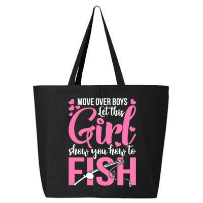 Wo Fishing for Girl Fish Bass Fishing 25L Jumbo Tote