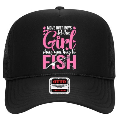 Wo Fishing for Girl Fish Bass Fishing Trucker Hat