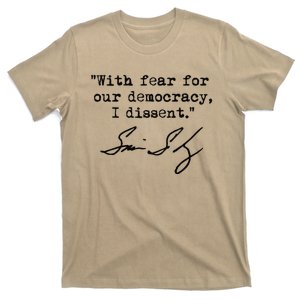 With Fear For Our Democracy I Dissent. Justice Sotomayor Premium T-Shirt