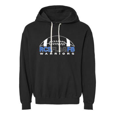 Warriors Flag Football Garment-Dyed Fleece Hoodie