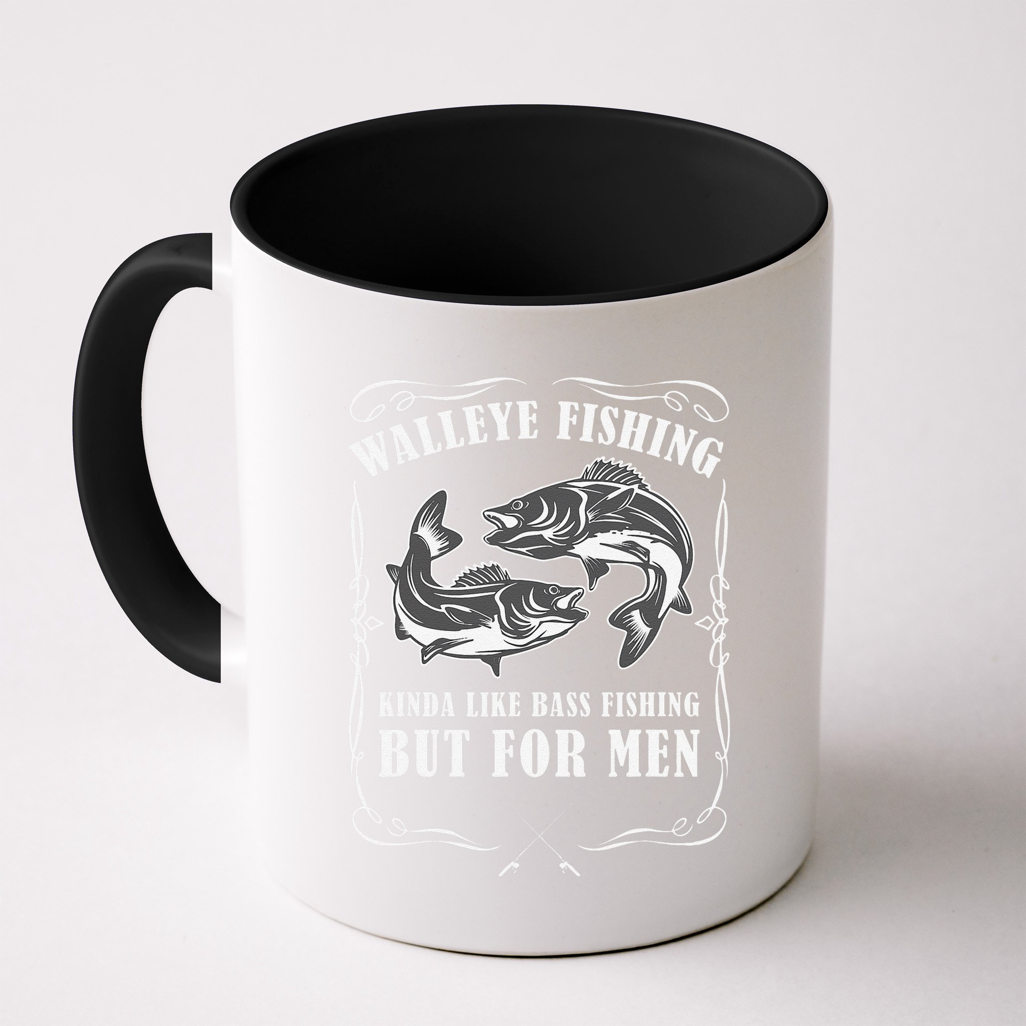 Walleye Fishing For Funny Fishing Mug