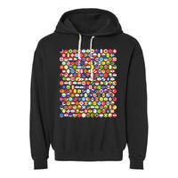 World Flags Flags Of The World Nations Flags Garment-Dyed Fleece Hoodie