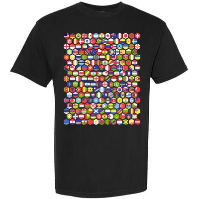 World Flags Flags Of The World Nations Flags Garment-Dyed Heavyweight T-Shirt