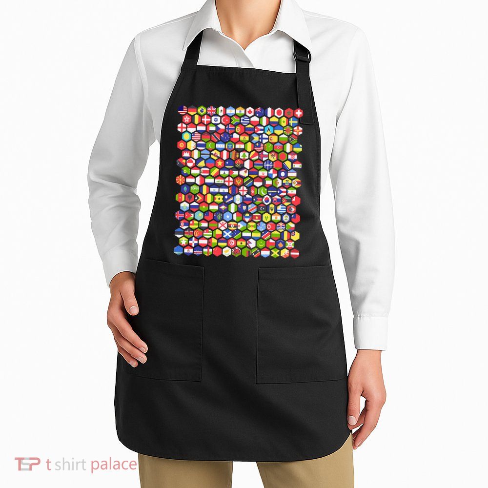 World Flags Flags Of The World Nations Flags Apron