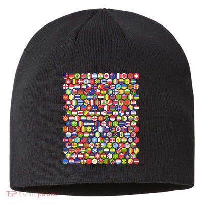 World Flags Flags Of The World Nations Flags Sustainable Beanie