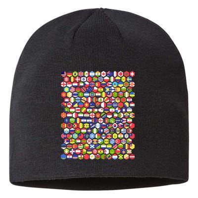 World Flags Flags Of The World Nations Flags Sustainable Beanie