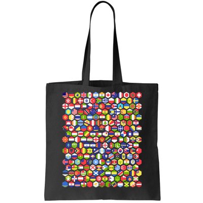 World Flags Flags Of The World Nations Flags Tote Bag