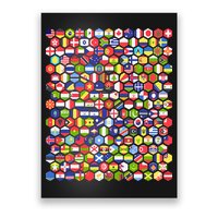 World Flags Flags Of The World Nations Flags Poster