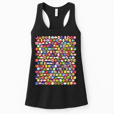 World Flags Flags Of The World Nations Flags Womens Tank Top