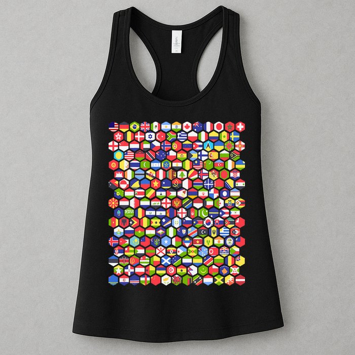World Flags Flags Of The World Nations Flags Womens Tank Top