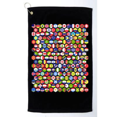 World Flags Flags Of The World Nations Flags Golf Towel