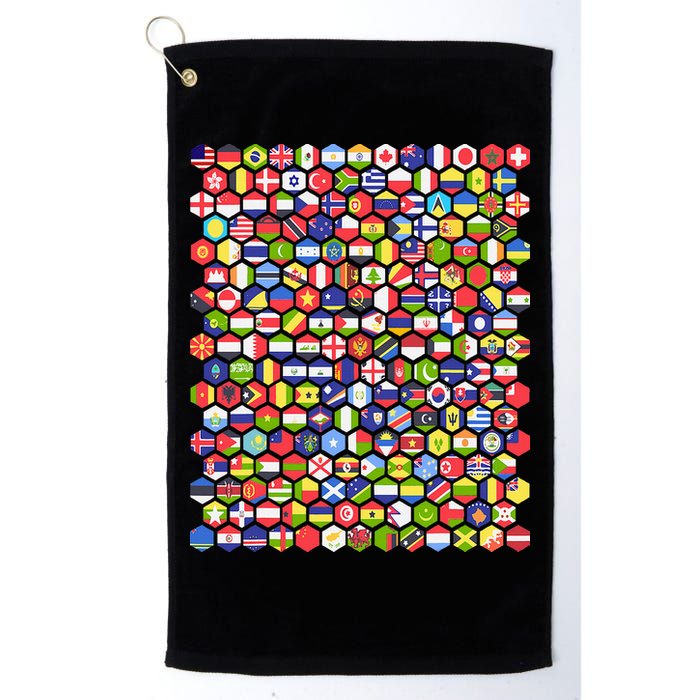 World Flags Flags Of The World Nations Flags Golf Towel
