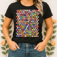 World Flags Flags Of The World Nations Flags Womens T-Shirt