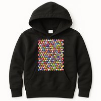 World Flags Flags Of The World Nations Flags Kids Hoodie