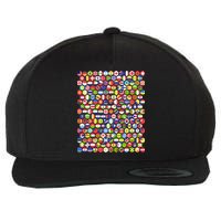 World Flags Flags Of The World Nations Flags Wool Snapback Cap