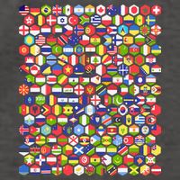 World Flags Flags Of The World Nations Flags Vector Backpack