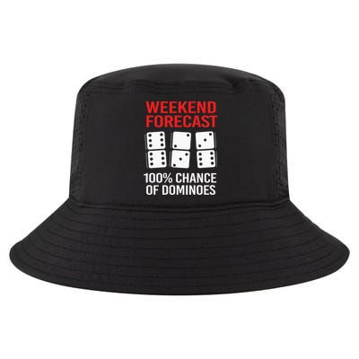 Weekend Forecast Funny Domino For Men Cool Comfort Performance Bucket Hat