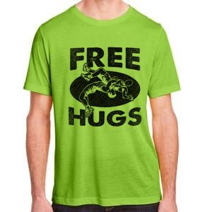 Wrestling Funny Free Hugs Wrestling Gift Adult ChromaSoft Performance T-Shirt