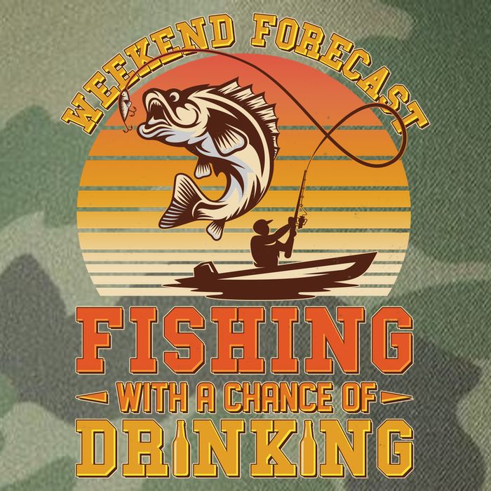 Weekend Forcast Fishing With A Chance Of Drinking Legacy Tie Dye Trucker Hat