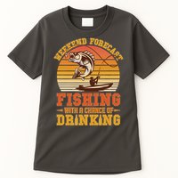 Weekend Forcast Fishing With A Chance Of Drinking Tall T-Shirt