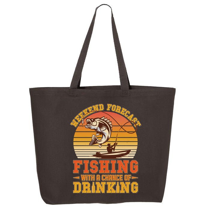 Weekend Forcast Fishing With A Chance Of Drinking 25L Jumbo Tote