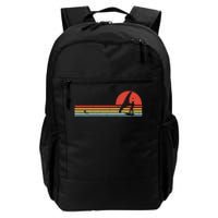 Wing Foiling Foil Surf Surfing Foiler Retro Vintage Surfer  Daily Commute Backpack