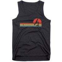 Wing Foiling Foil Surf Surfing Foiler Retro Vintage Surfer  Tank Top