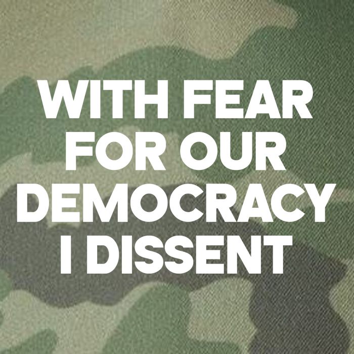 With Fear For Our Democracy I Dissent Legacy Tie Dye Trucker Hat