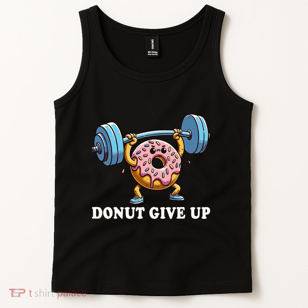 Weightlifting Funny Fitness Workout Gym Donut Lover Tank Top