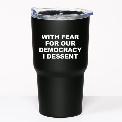 With Fear For Our Democracy I Dessent Tumbler