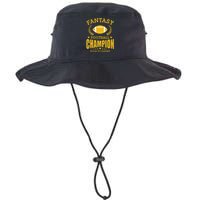 Winner Fantasy Football Champ Champion Draft Football Legend Legacy Cool Fit Booney Bucket Hat