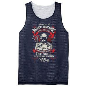 WELDER FABRICATORS Funny Welders Welding Backside Mesh Reversible Basketball Jersey Tank