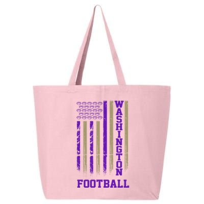 Washington Football Fan American Flag 25L Jumbo Tote