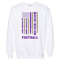 Washington Football Fan American Flag Garment-Dyed Sweatshirt