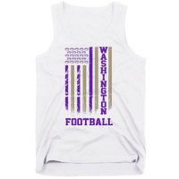 Washington Football Fan American Flag Tank Top