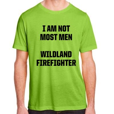 Wildland Firefighter Firefighting Fire Funny Gift Adult ChromaSoft Performance T-Shirt