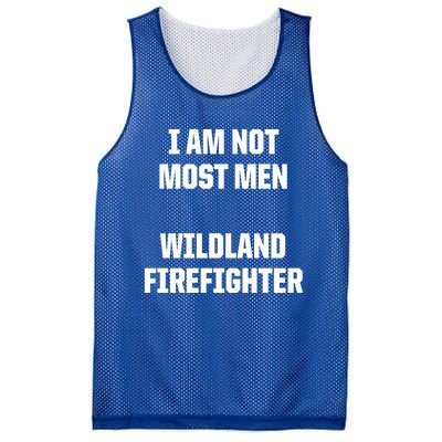 Wildland Firefighter Firefighting Fire Funny Gift Mesh Reversible Basketball Jersey Tank